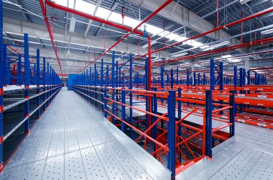 Entresuelo resistente de la plataforma del tormento de la plataforma del almacenamiento del piso de la estructura de acero de Warehouse