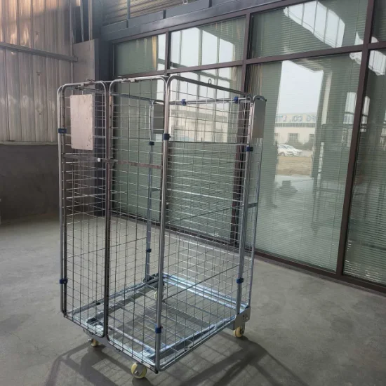 Jaula industrial durable modificada para requisitos particulares del envase del rollo de metal para el transporte del almacenamiento del cargo