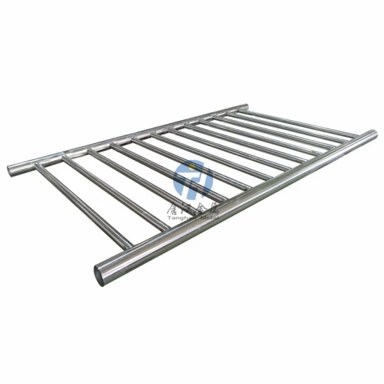 Soporte de soporte de aire acondicionado de tubo de hierro galvanizado personalizado para caravana de camping y casa rodante